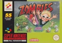 ZOMBIES ATE MY NEIGHBORS (W/K-A RATING)  - SNES (W/BOX & MANUAL)