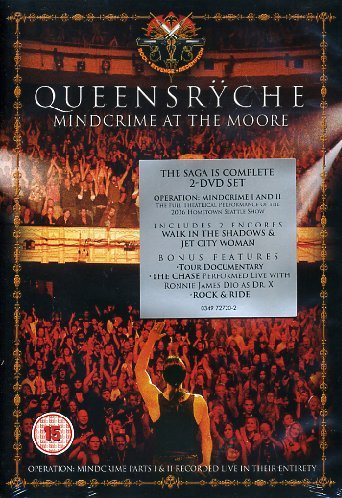 QUEENSRYCHE - MINDCRIME AT THE MOORE (2DVD)