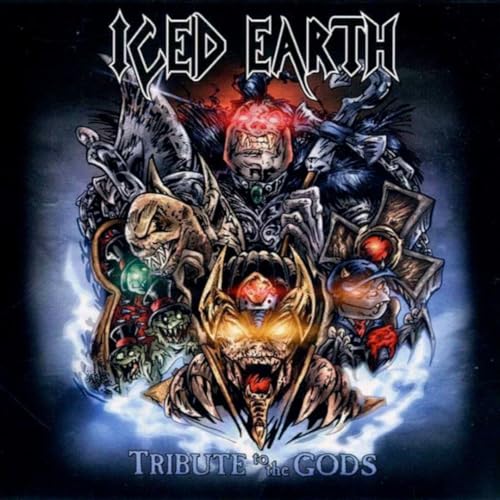 ICED EARTH - TRIBUTE TO THE GODS - RED VINYL