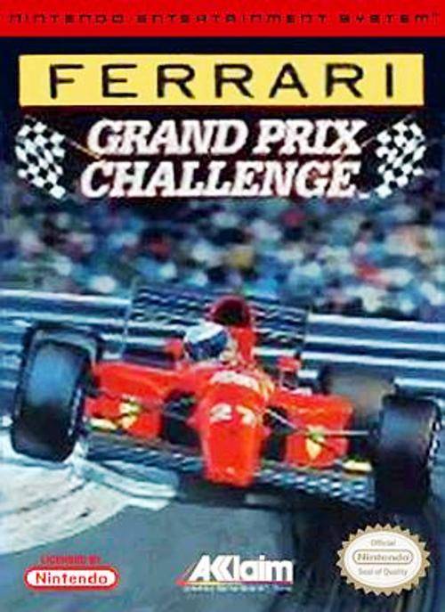 FERRARI GRAND PRIX CHALLENGE  - NES (W/BOX & MANUAL)