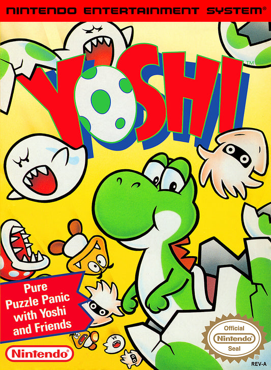 YOSHI'S SAFARI  - SNES (W/BOX & MANUAL)