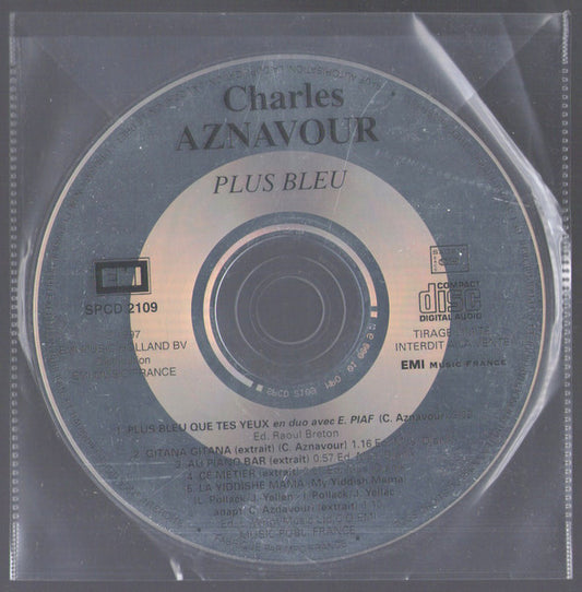 AZNAVOUR, CHARLES  - PLUS BLEU