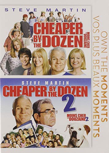 CHEAPER BY THE DOZEN 1 &2 - DVD-DOUBLE FEATURE