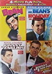 BEAN: THE MOVIE/MR. BEAN'S HOLIDAY/JOHNN - DVD- 4 MOVIE FUN PACK