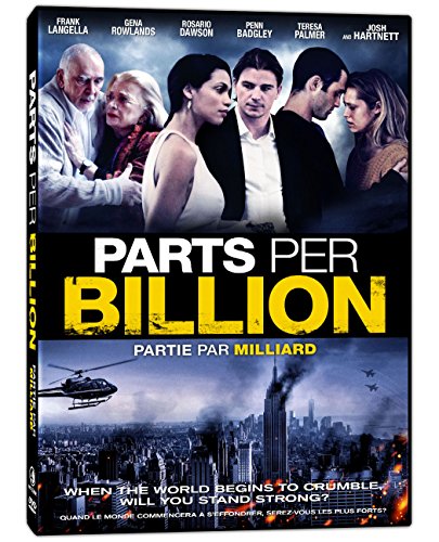 PARTS PER BILLION/PARTIE PAR MILLIARD (BILINGUAL)