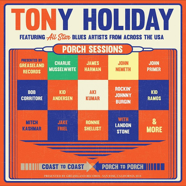 HOLIDAY, TONY - PORCH SESSIONS