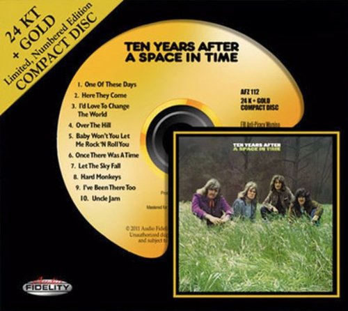 TEN YEARS AFTER - A SPACE IN TIME (24KARAT GOLD-NUMBERED)