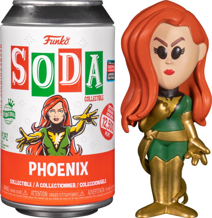 PHOENIX (COMMON 1/10,500)(RED CAN) - FUNKO SODA-2022 FALL CON