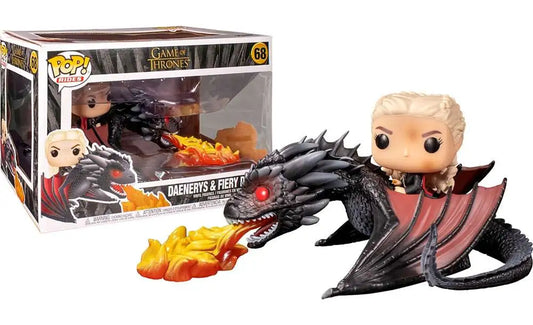 GAME OF THRONES: DAENERYS & FIERY DROGON #68 - FUNKO POP!