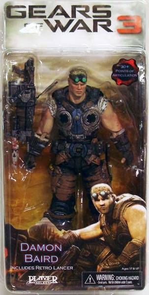 GEARS OF WAR 3: DAMON BAIRD - NECA-2011