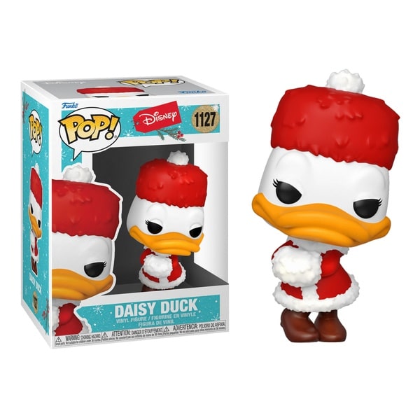 DISNEY HOLIDAY: DAISY DUCK 127/DONALD DUCK 1128 - FUNKO POP!-SET OF 2 [FP/SE/WD/1]