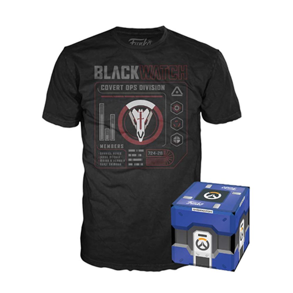 OVERWATCH: BLACK WATCH (T-SHIRT) - FUNKO-M