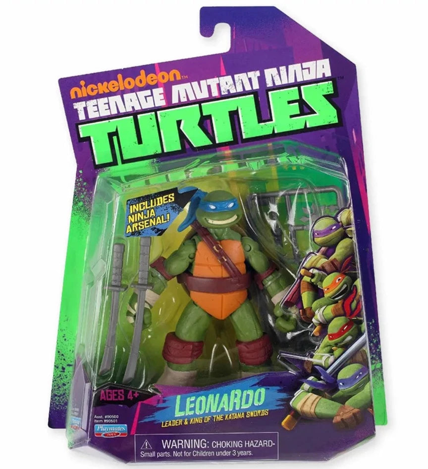 TMNT (2012 SERIES): RAPHAEL/LEONARDO/MICHELANGELO/DONATELLO - PLAYMATES-SET OF 4