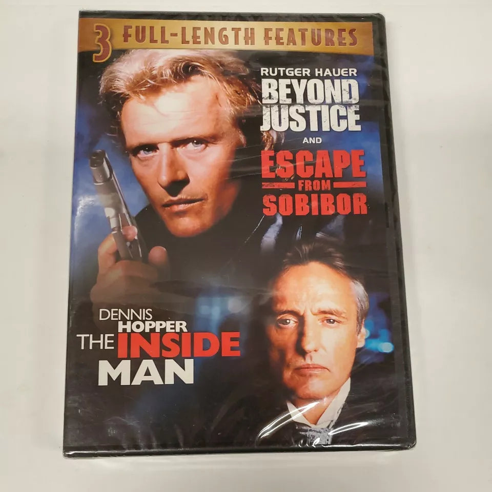 BEYOND JUSTICE/ESCAPE FROM SOBIBOR/INSID - DVD-TRIPLE FEATURE