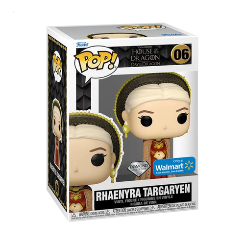 GOT: HOUSE OF THE DRAGONS: RHAENYRA TARGARYEN #06 - FUNKO POP!-DIAMOND-EXCLUSIVE