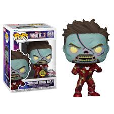 WHAT IF...?: ZOMBIE IRON MAN #944 - FUNKO POP!-GITD-EXCLUSIVE