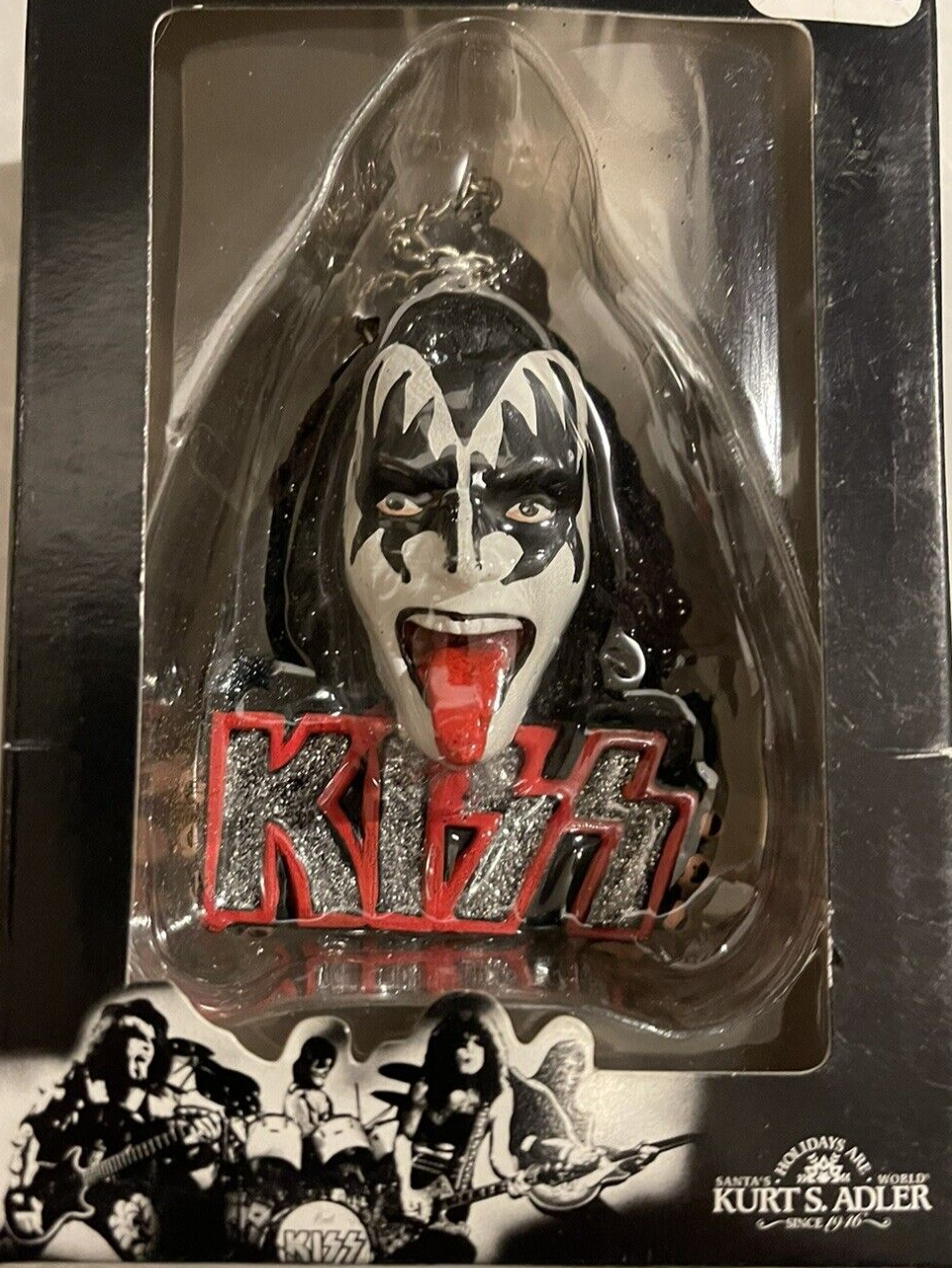 KISS: GENE SIMMONS (DEMON HEAD) - ORNAMENT-KURTS ADLER