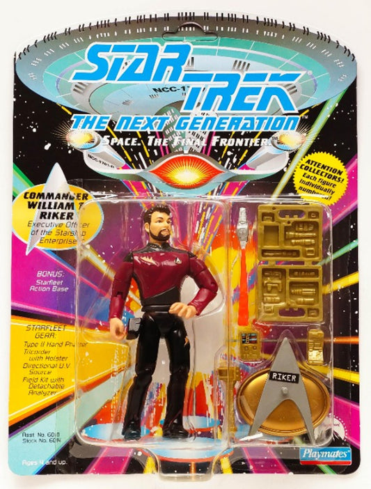STAR TREK: NEXT GENERATION: COMMANDER WILLIAM RIKER - PLAYMATES-1992