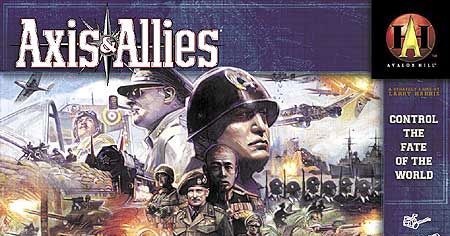 AXIS & ALLIES (2004 REVISED ED.) - BOARDGAME-AVALON HILL-2004 (SEALED)