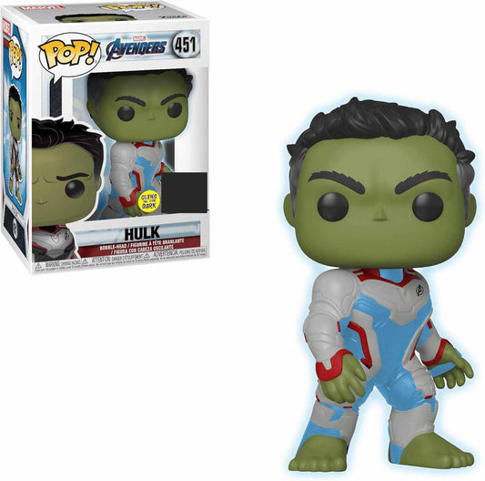 AVENGERS: HULK #451 (QUANTUM REALM SUIT) - FUNKO POP!-GITD-EXCLUSIVE