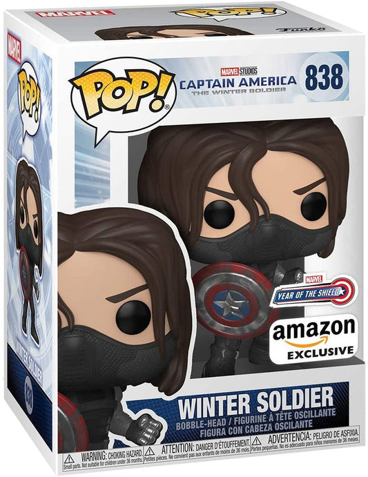 CAPTAIN AMERICA: THE WINTER SOLDIER: WINTER SOLDIER #838 - FUNKO POP!-EXCLUSIVE