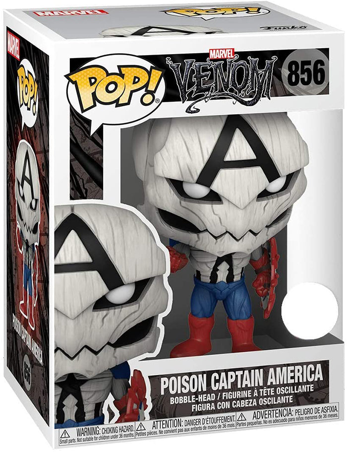 VENOM: POISON CAPTAIN AMERICA #856 - FUNKO POP!-EXCLUSIVE