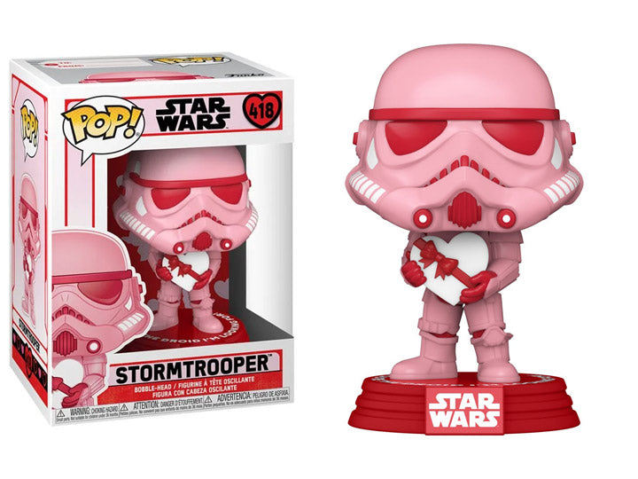 STAR WARS: STORMTROOPER #418 (PINK) - FUNKO POP!-VALENTINES