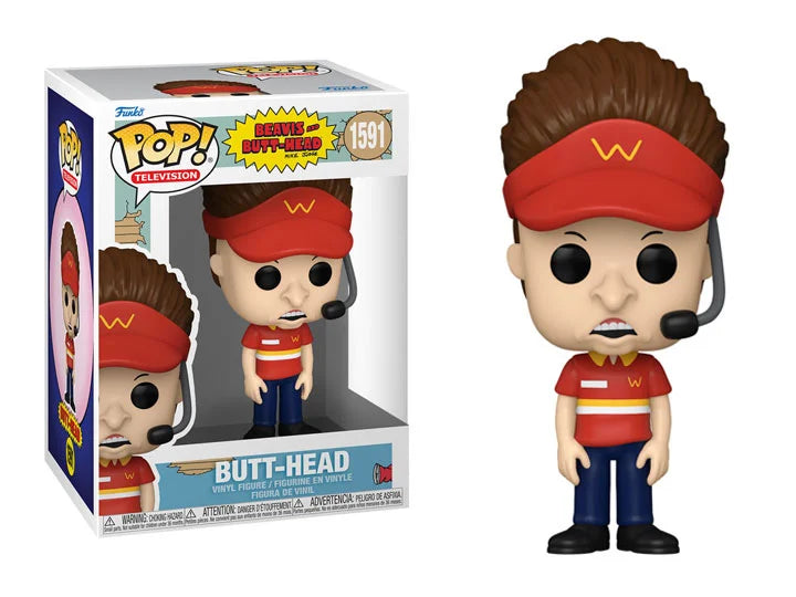 BEAVIS & BUTT-HEAD: BEAVIS #1592 & BUTT-HEAD #1591 - FUNKO POP!-SET OF 2