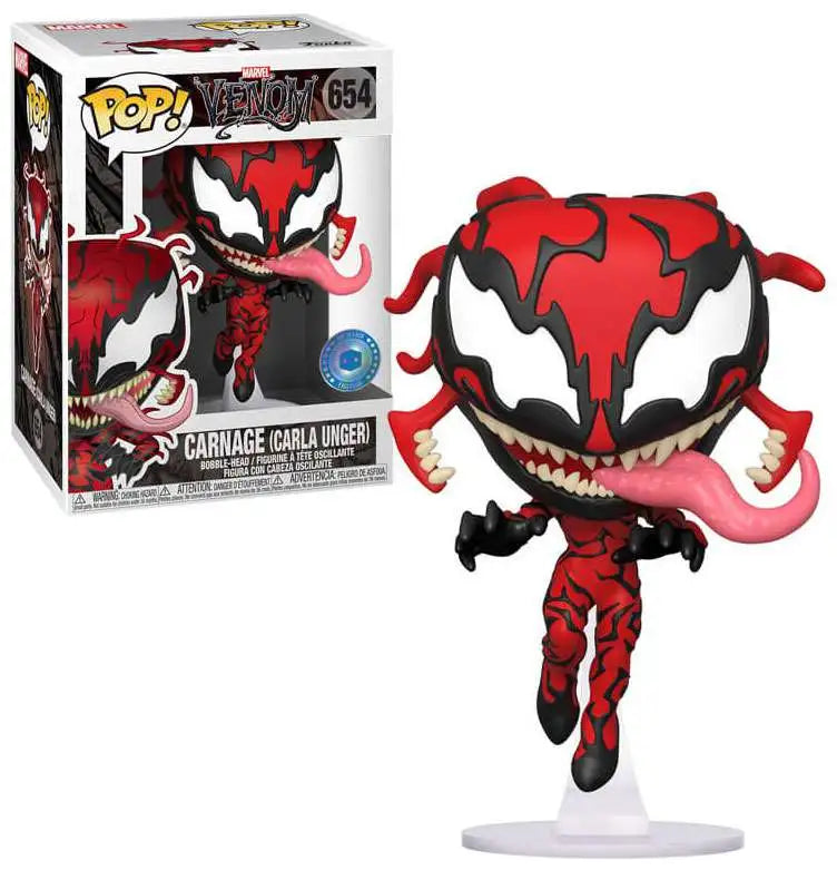 VENOM: CARNAGE (CARLA UNGER) #654 - FUNKO POP!-EXCLUSIVE