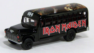 IRON MAIDEN: 1965 CHEVY SCHOOL BUS 4 - JOHNNY LIGHTNING-2005