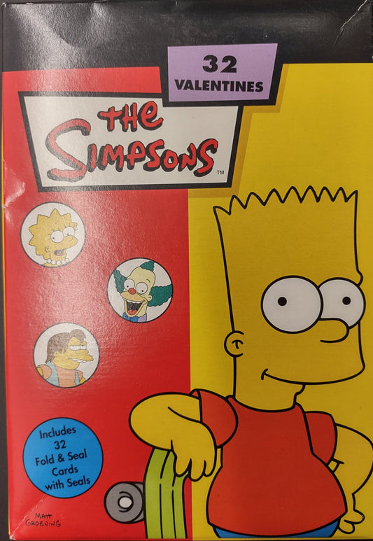 SIMPSONS: 32 VALENTINES - PAPER MAGIC GROUP