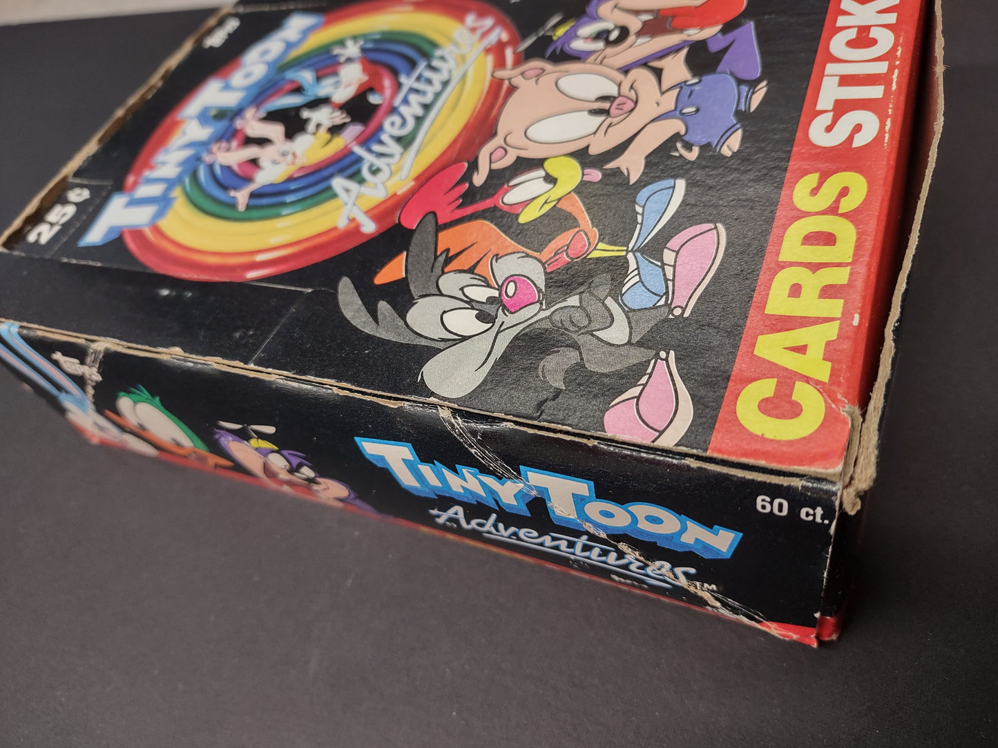 TINY TOON ADVENTURES (OPEN BOX, SEALED PACKS) - TOPPS-60PAKCS-1991