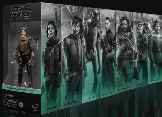 STAR WARS: ROGUE ONE (SET OF 10) - BLACK SERIES-#1-10 RO