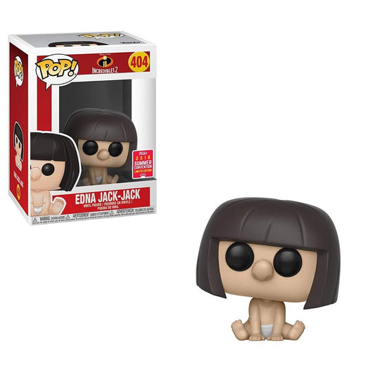 INCREDIBLES II: EDNA JACK-JACK #404 - FUNKO POP!-2018 SUMMER CON