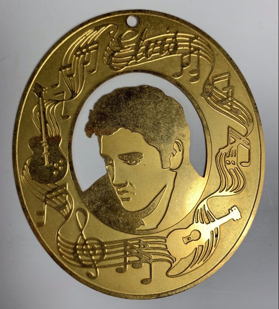 ELVIS (18K GOLD PLATED) - ORNAMENT-AMERICAN GREETINGS