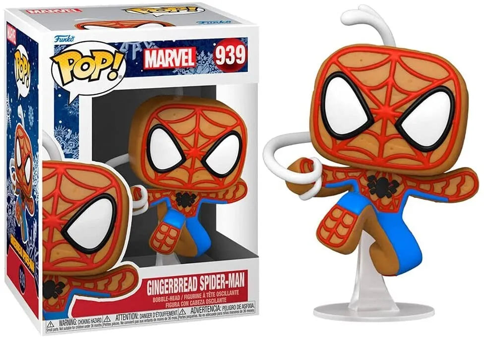 MARVEL: GINGERBREAD SPIDER-MAN #939 - FUNKO POP!