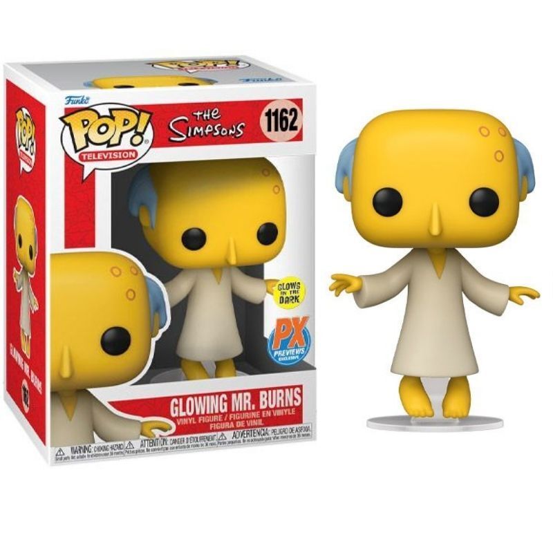 SIMPSONS: GLOWING MR. BURNS #1162 - FUNKO POP!GITD-EXCLUSIVE