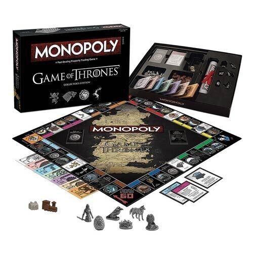 GAME OF THRONES: MONOPOLY - BOARDGAME- 2014