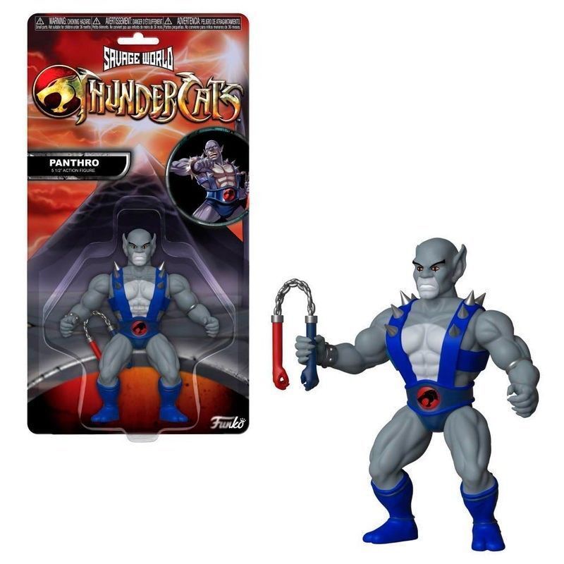 THUNDERCATS: PANTHRO (5.5") - FUNKO-SAVAGE WORLD-W1-DAMAGED BOX