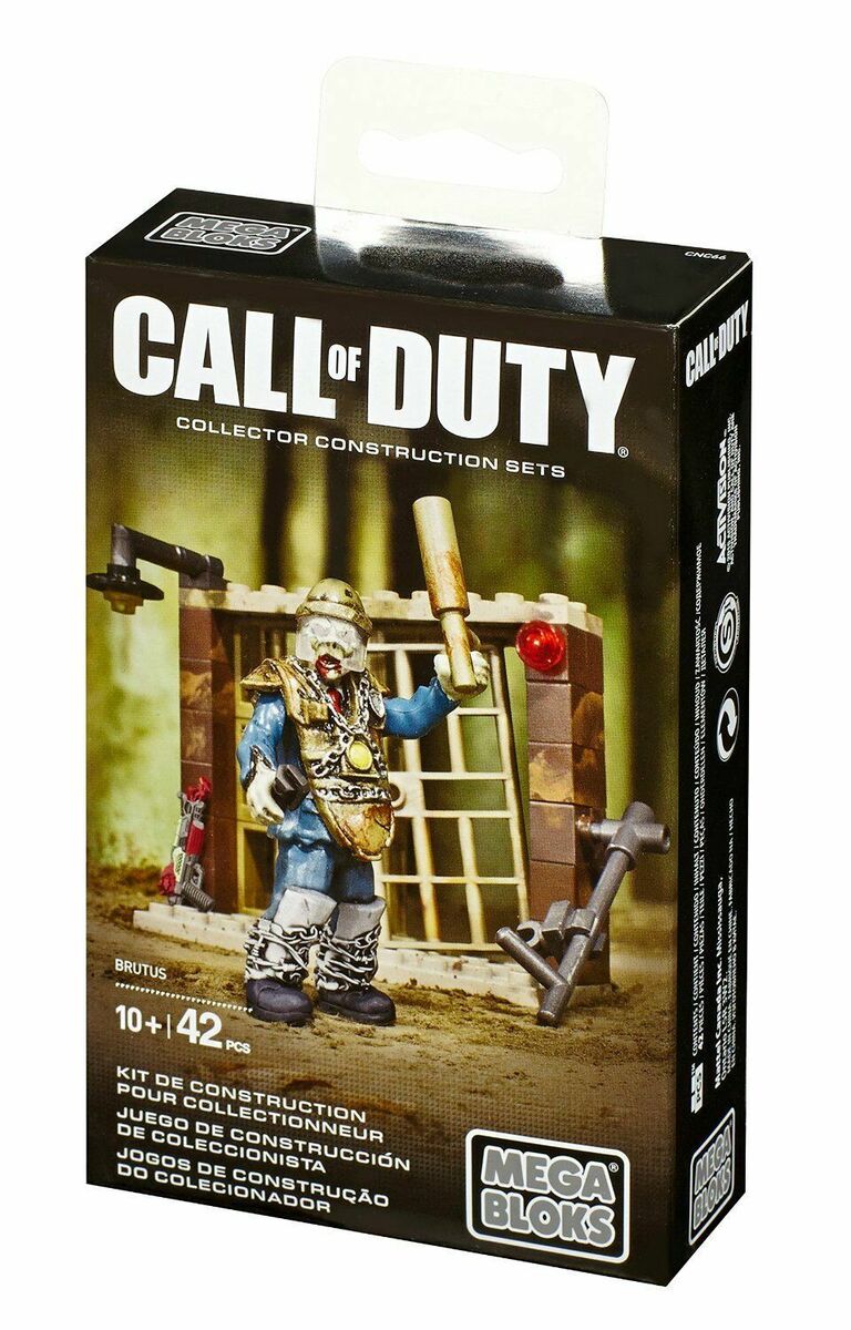 CALL OF DUTY: BRUTUS ZOMBIE - MEGA BLOKS-42 PCS