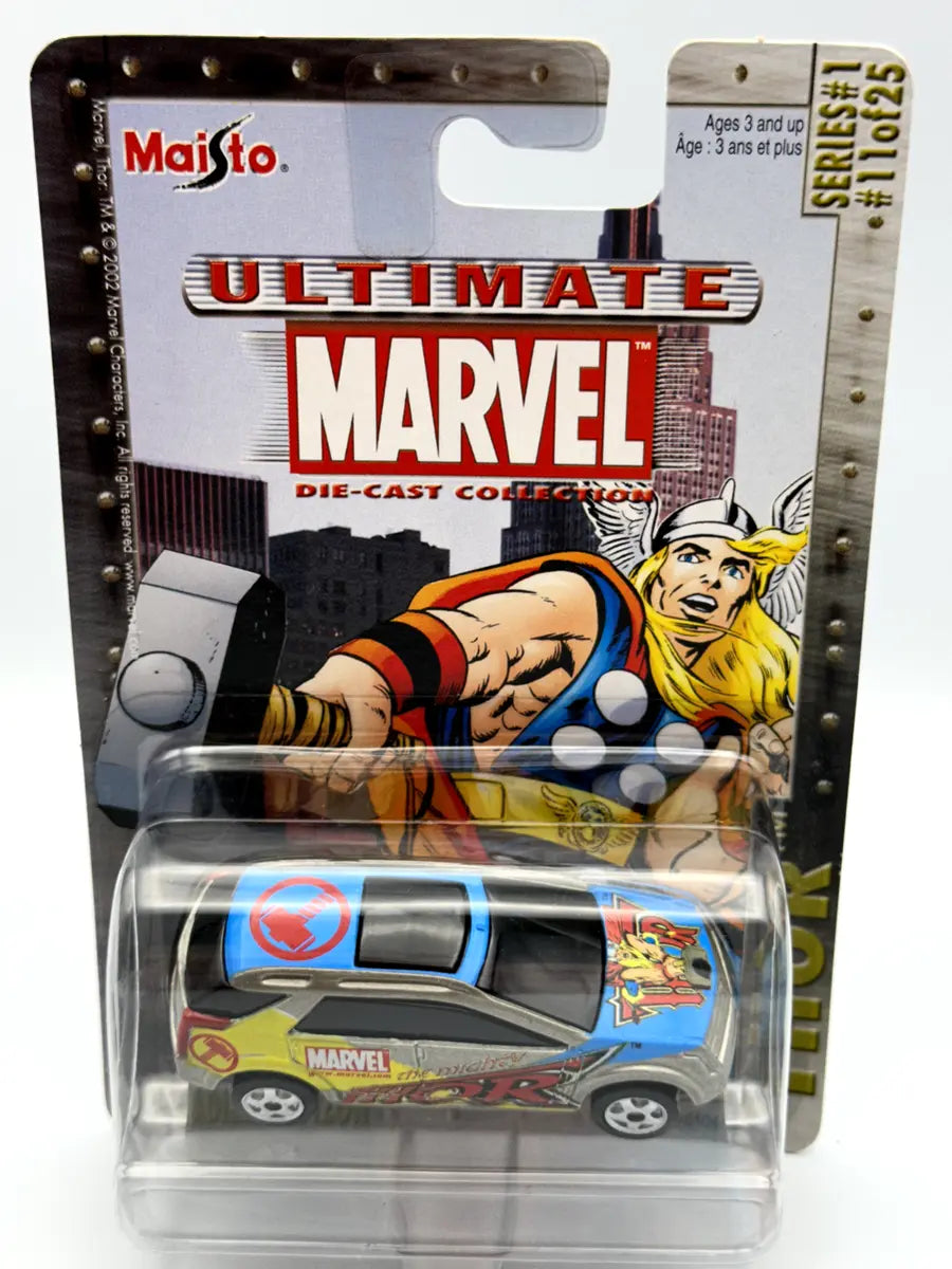 ULTIMATE MARVEL: THOR CARS (11 OF 25) - MAISTO-DIE-CAST-2002-SERIES 1