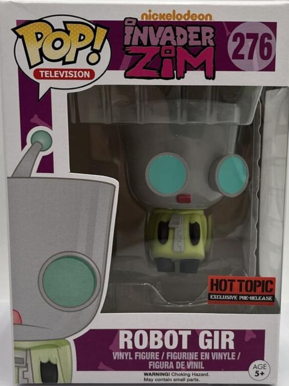 INVADER ZIM: ROBOT GIR #276 - FUNKO POP!-EXCLUSIVE