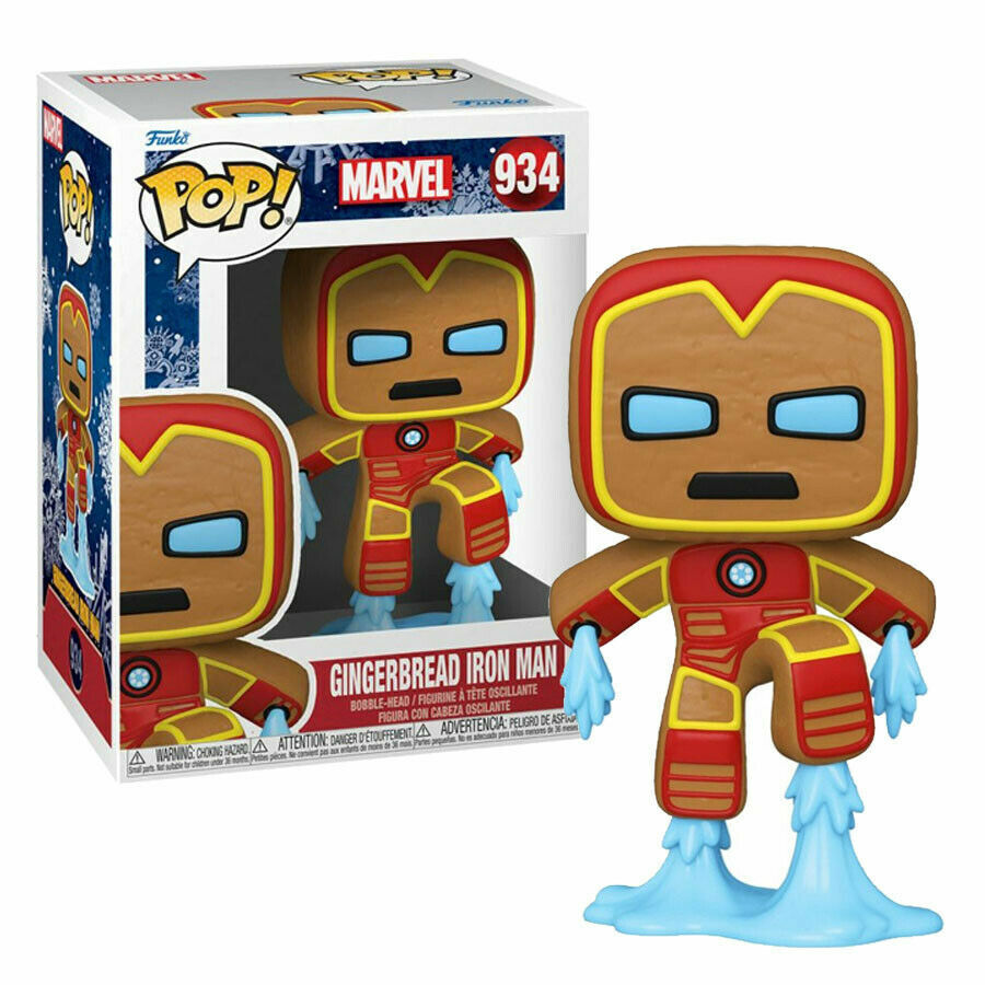 MARVEL: GINGERBREAD IRON MAN #934 - FUNKO POP!