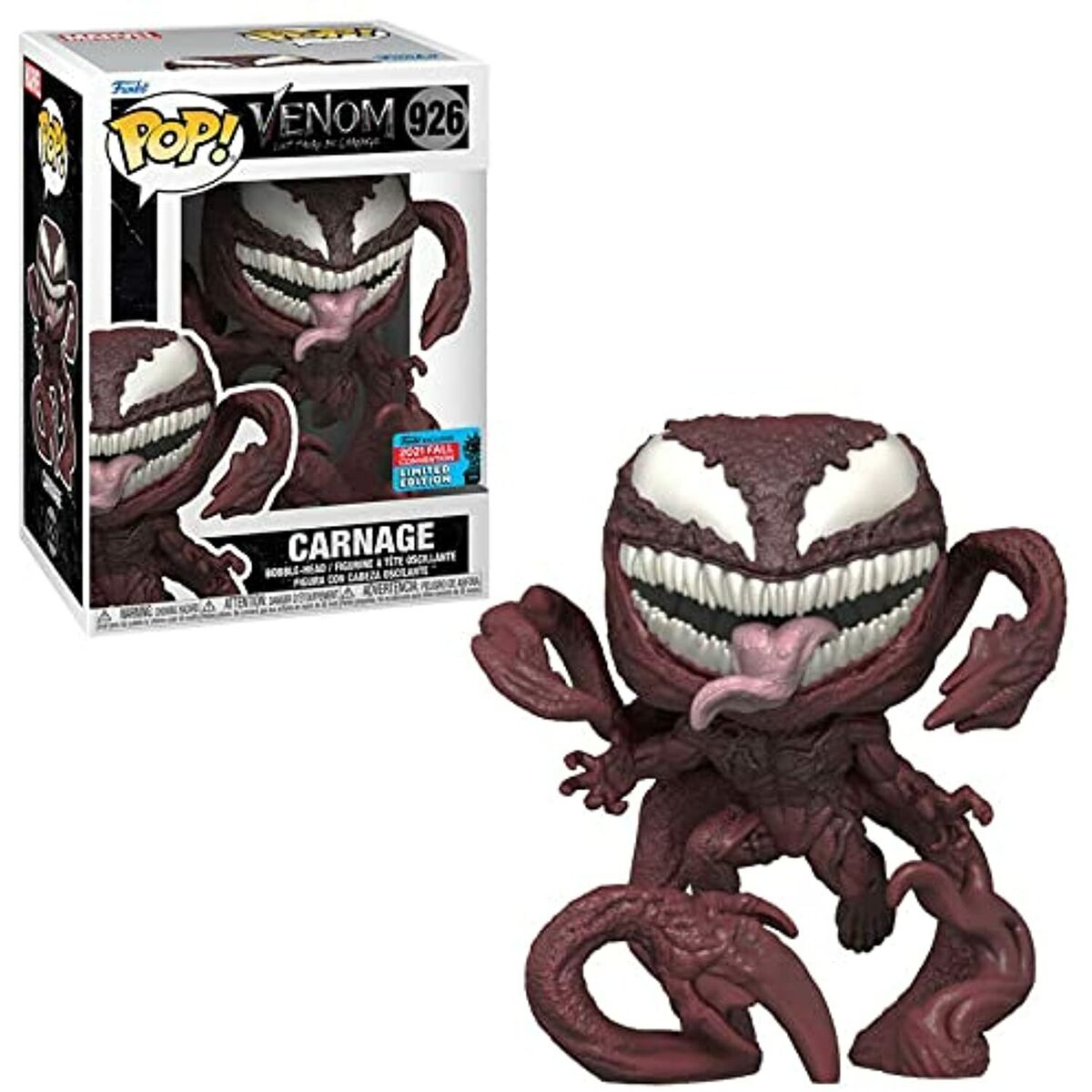 VENOM: LET THERE BE CARNAGE: CARNAGE #926 - FUNKO POP!-EXCLUSIVE