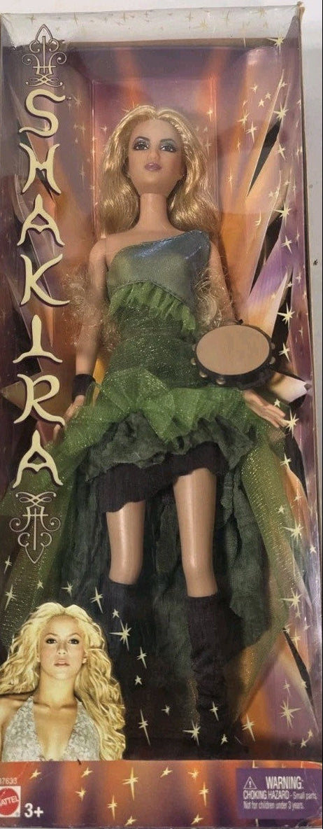 BARBIE: SHAKIRA (GREEN AWARDS DRESS) - MATTEL-2003