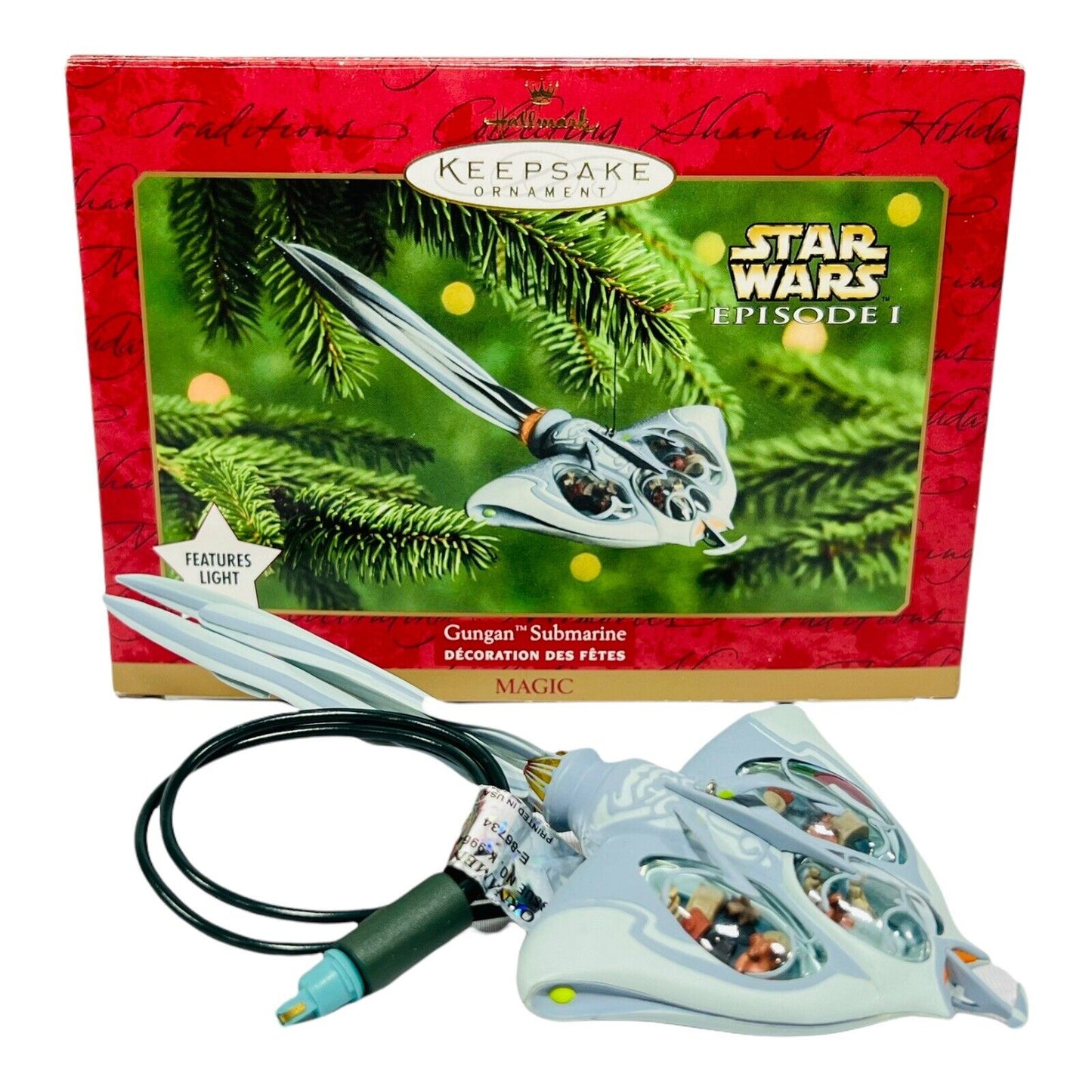 STAR WARS: EP1: GUNGAN SUBMARINE - ORNAMENT-HALLMARK KEEPSAKE