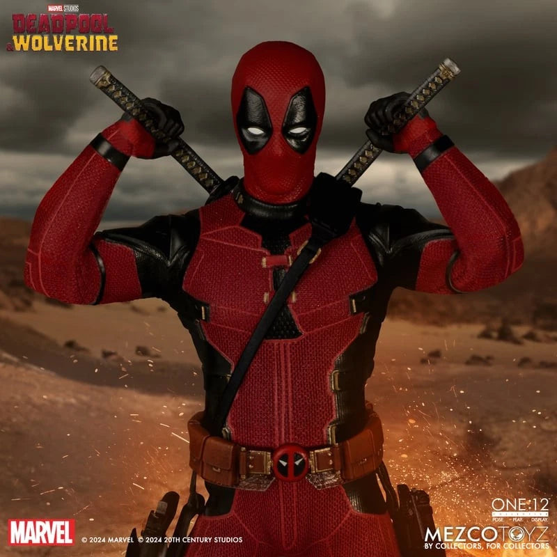 DEADPOOL & DOGPOOL (6") - ONE:12-MEZCO-DELUXE ED.