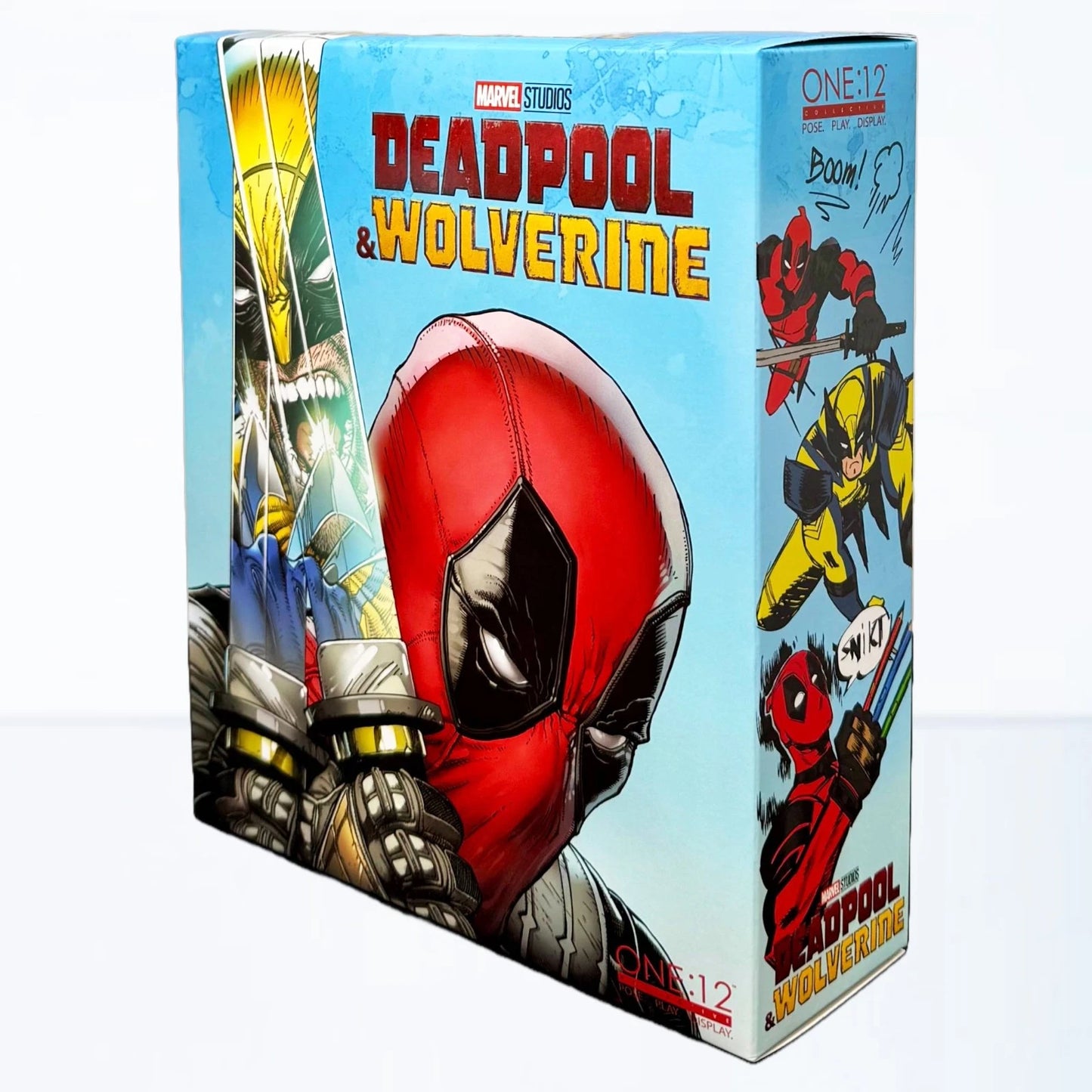 DEADPOOL & DOGPOOL (6") - ONE:12-MEZCO-DELUXE ED.