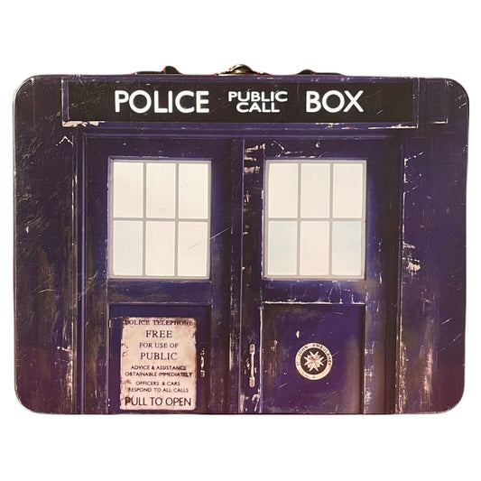 DOCTOR WHO: TARDIS TIN (INCLUDES 60 CARD - TOP TRUMPS-2012