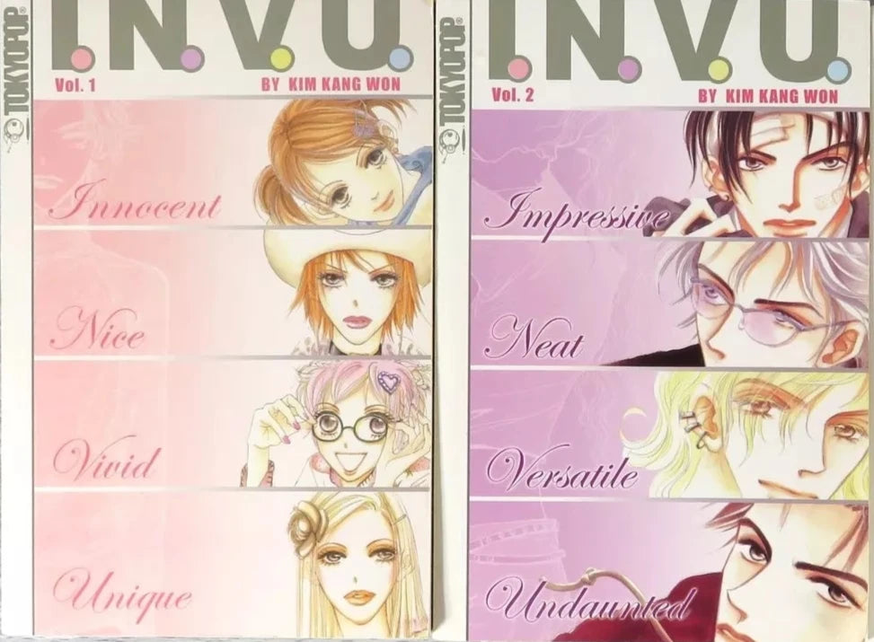 I.N.V.U. - VOL. 1-2 MANGA SET